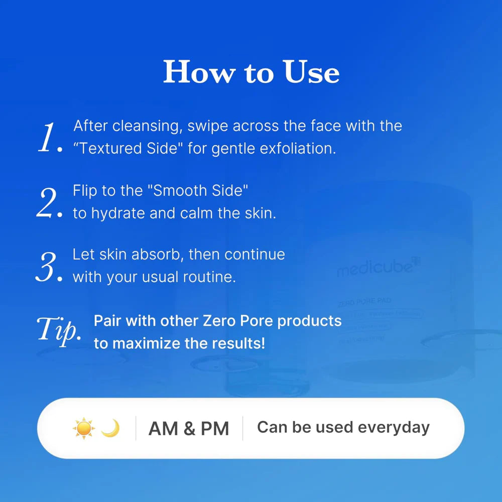 Medicube Zero Pore Pad 2.0 (70 Pads)