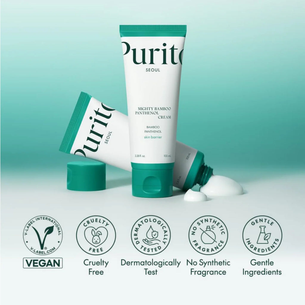 PURITO SEOUL Mighty Bamboo Panthenol Cream 100ml