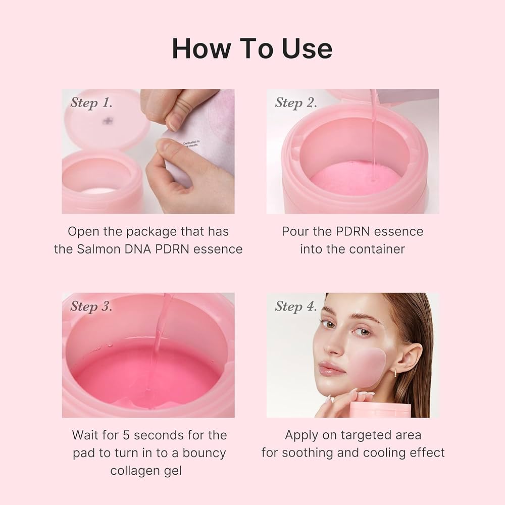 MEDICUBE Salmon DNA PDRN Pink Collagen Jelly Pad 70 Pads