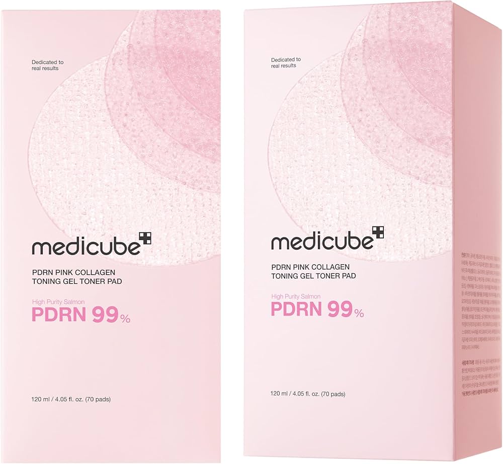 MEDICUBE Salmon DNA PDRN Pink Collagen Jelly Pad 70 Pads