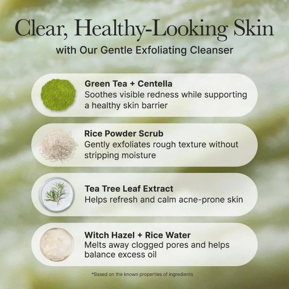 ARENClA Fresh Green Rice Mochi Cleanser 120g